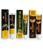 Lot de 3 Dentifrices Miswak – Original, Girofle & Charbon Actif (75 g x 3)